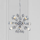 Home Decoration Light Ceiling Lamp in Chrome Industrial Style