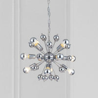Home Decoration Light Ceiling Lamp in Chrome Industrial Style