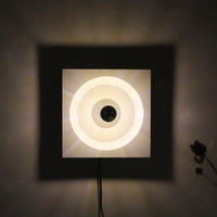 Retro Square Space Age Wall Lamp-Letifly Lights and Decor