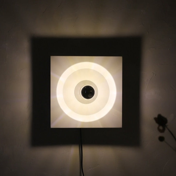 Retro Square Space Age Wall Lamp-Letifly Lights and Decor