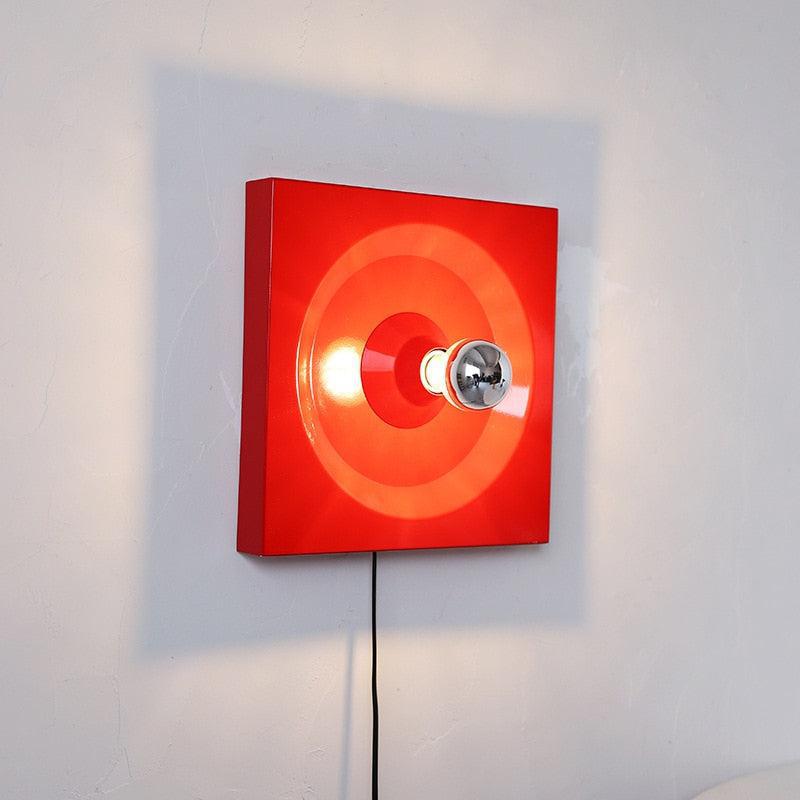 Retro Square Space Age Wall Lamp