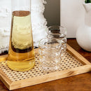 Rim Rum Ripple Glass Cups-Letifly Lights and Decor