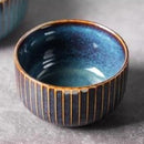 River Blue Ceramic Porcelain Dinnerware-Letifly Lights and Decor