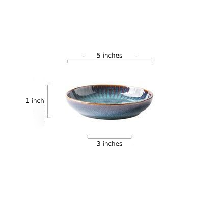 River Blue Ceramic Porcelain Dinnerware-Letifly Lights and Decor