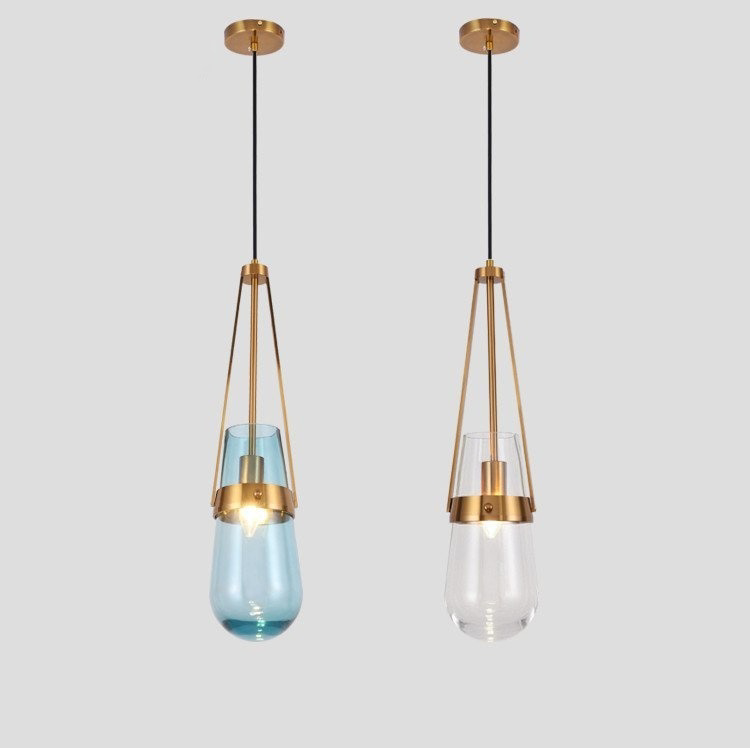 River Drop Glass Pendant Lamp