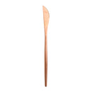 stainless steel rose gold knife