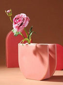 Modern Ceramic Handmade Geometric Shape Vase