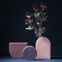 Modern Ceramic Handmade Geometric Shape Vase