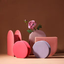 Modern Ceramic Handmade Geometric Shape Vase