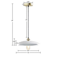 Saben Layered Shade Pendant Lamp-Letifly Lights and Decor