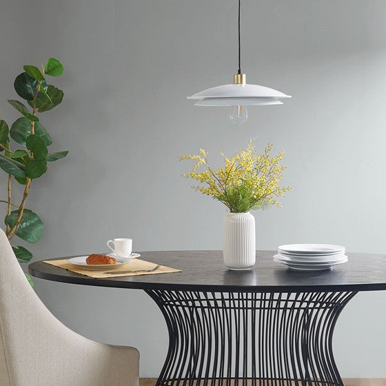 Saben Layered Shade Pendant Lamp-Letifly Lights and Decor