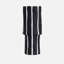 Black and White Geometric Ceramic Vase 