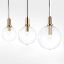 Clear Glass Pendant Light 