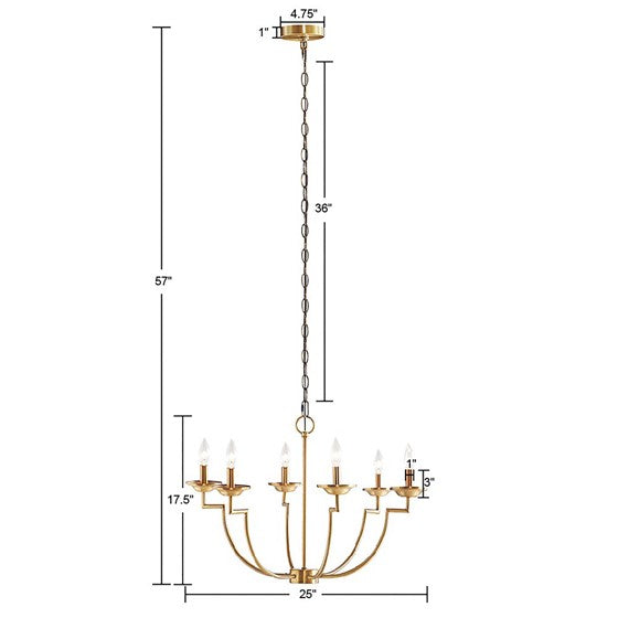 Savor Traditional Candelabra Styled Chandelier-Letifly Lights and Decor