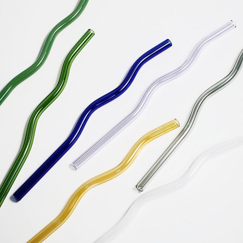 Sea Glass Straws