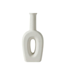 Modern Ceramic Still Life Vases for Flowers Plants and Home Decor white neutral