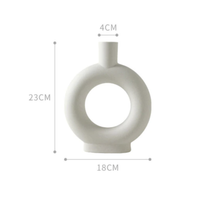 Serenity Ceramic Bud Vases & Accents-Letifly Lights and Decor