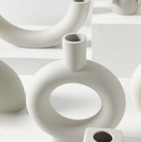 Serenity Ceramic Bud Vases & Accents-Letifly Lights and Decor
