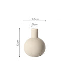 Shades of Blue Ceramic Vase - Final Sale-Letifly Lights and Decor