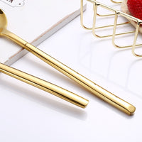 Sheen Stainless Steel 24 Piece Flatware Set-Letifly Lights and Decor