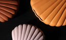 seashell shape ceramic porcelain vase