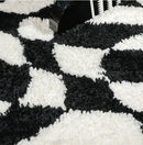 Sketch Checks Tufted Bath Mat