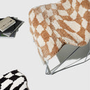 Sketch Checks Tufted Bath Mat
