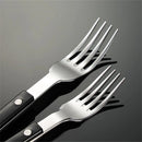 Skol Retro Flatware in Brushed Stainless Steel-Letifly Lights and Decor