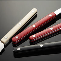 Skol Retro Flatware in Brushed Stainless Steel-Letifly Lights and Decor