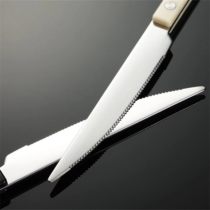 Skol Retro Flatware in Brushed Stainless Steel-Letifly Lights and Decor