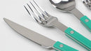 Skol Retro Flatware in Brushed Stainless Steel-Letifly Lights and Decor