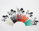 Skol Retro Flatware in Brushed Stainless Steel-Letifly Lights and Decor