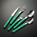 Skol Retro Flatware in Brushed Stainless Steel-Letifly Lights and Decor
