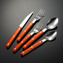Skol Retro Flatware in Brushed Stainless Steel-Letifly Lights and Decor