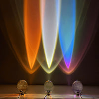 Three Colored Art  LED Table Lamp