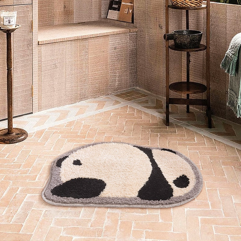 Sleepy Panda Bath Mat-Letifly Lights and Decor