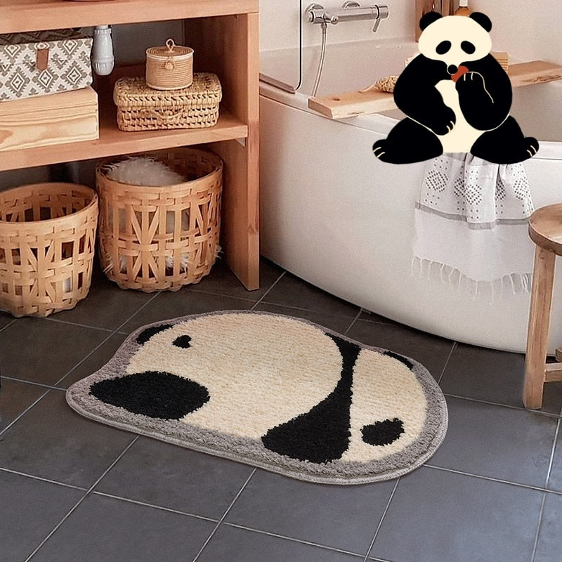 Sleepy Panda Bath Mat-Letifly Lights and Decor