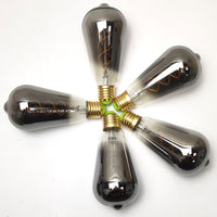 Smoke Led Spiral Filament Edison Bulb-Letifly Lights and Decor