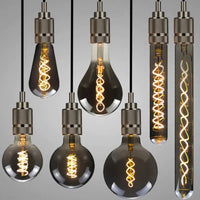 Smoke Led Spiral Filament Edison Bulb-Letifly Lights and Decor