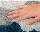 3D Pattern Rug Wool Floor Mat in Pink Color for Living Room Decoration