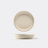 stoneware ceramic dinner plate natural texture dishwasher safe