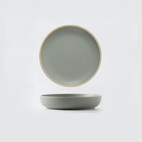 stoneware ceramic dinner plate natural texture dishwasher safe