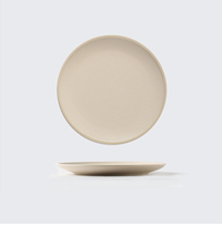 stoneware ceramic dinner plate natural texture dishwasher safe