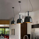 Sonoma Metal & Leather LED Pendant Light