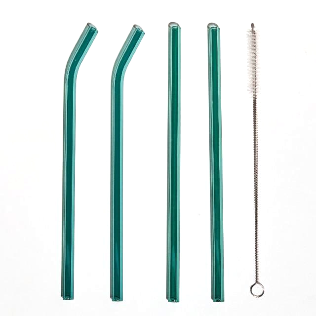 Sorbet Glass Straw 4Pc Set-Letifly Lights and Decor