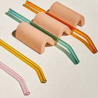 Sorbet Glass Straw 4Pc Set-Letifly Lights and Decor
