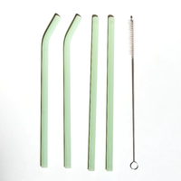 Sorbet Glass Straw 4Pc Set-Letifly Lights and Decor