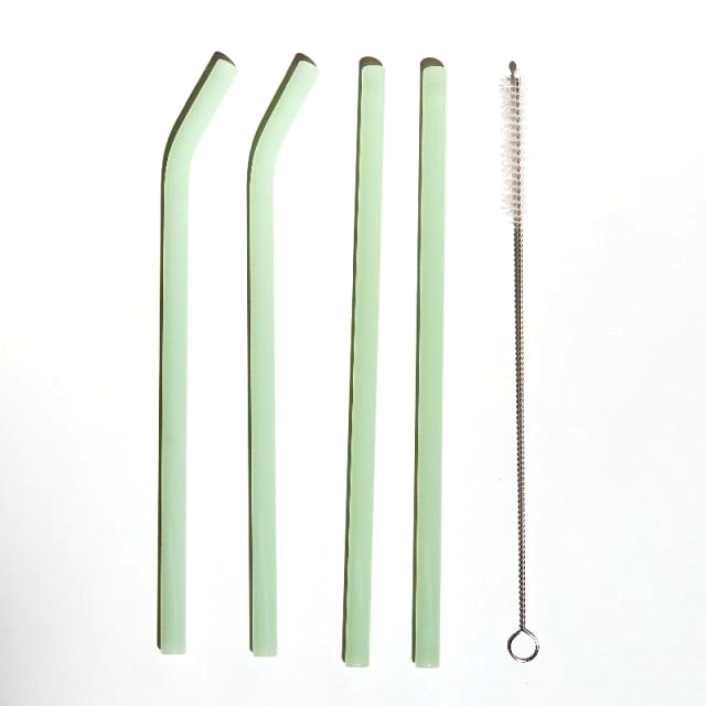 Sorbet Glass Straw 4Pc Set-Letifly Lights and Decor