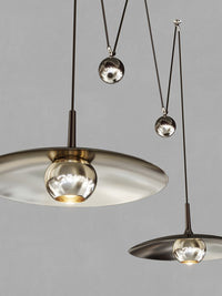 Sorrenti Plated Pendant Light-Letifly Lights and Decor