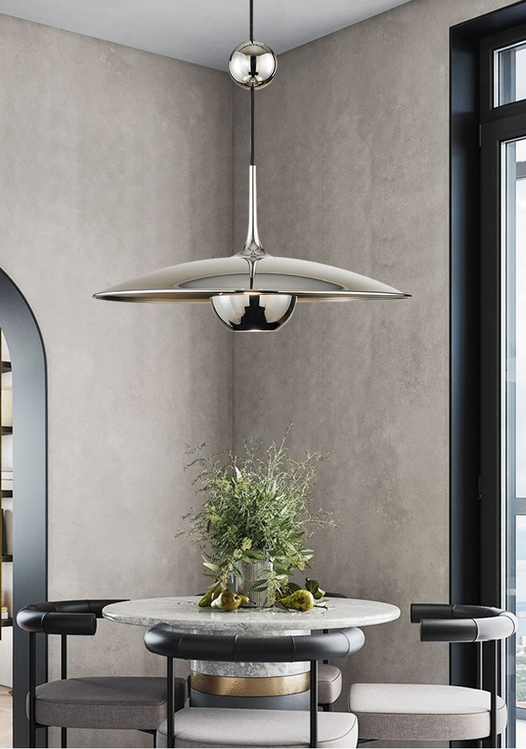 Sorrenti Plated Pendant Light-Letifly Lights and Decor